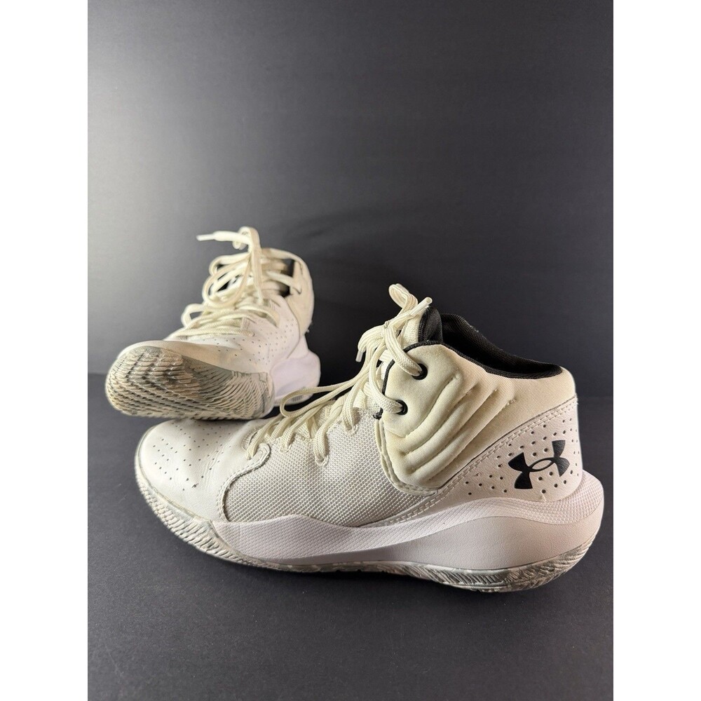 Under Armour Jet 21 Unisex Basketball Shoes - Summit White - Mens 8 / Womens 9.5
